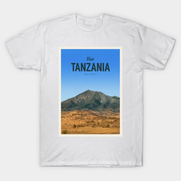 Visit Tanzania T-Shirt by Mercury Club